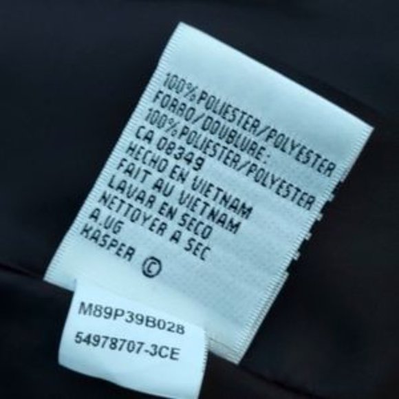 Le Suit (Kasper) Petite Ladies Luxury (2PC) Pant Suit (8P) - Picture 17 of 17